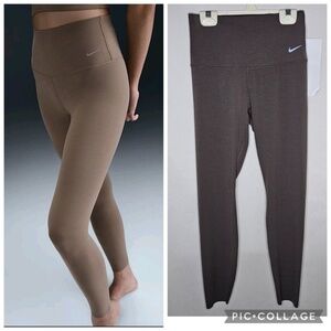 Womens Sample Nike Dri Fit Zenvy High Rise 7/8 Leggings Tight Fit Size S